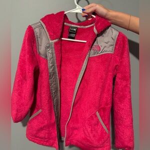 Girls Large North Face Fleece Jacket
